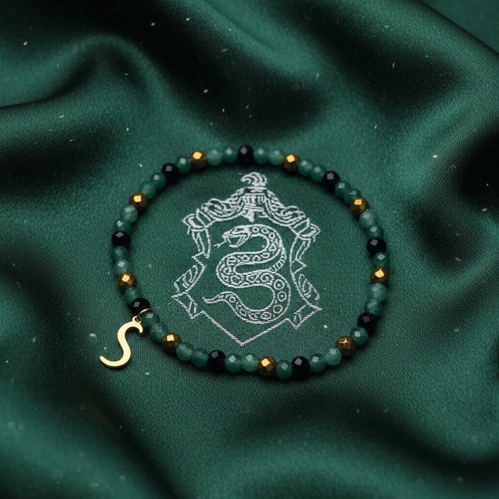 Bransoletka Slytherin - wizualizacja